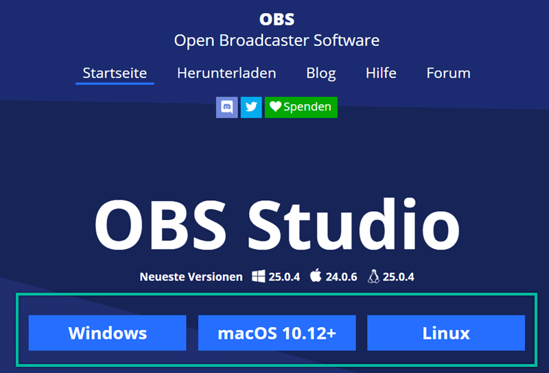 normal obs download