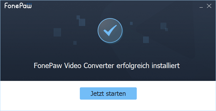 FonePaw Video Converter Ultimate 8.2.0 instaling